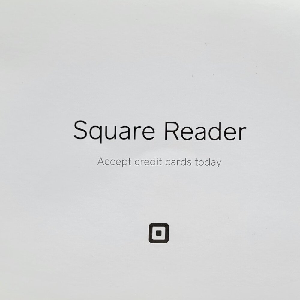 Square Portable Card Reader, Open Box